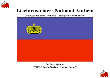 Litchenstein National Anthem For Brass Sheet Music