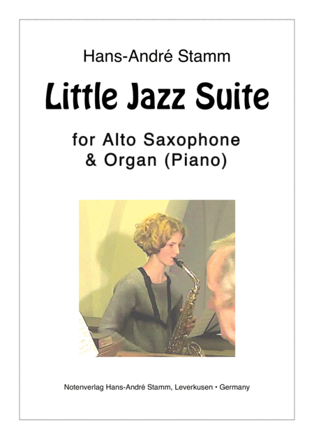 Little Jazz Suite For Alto Saxophone And Organ Or Piano Sheet Music