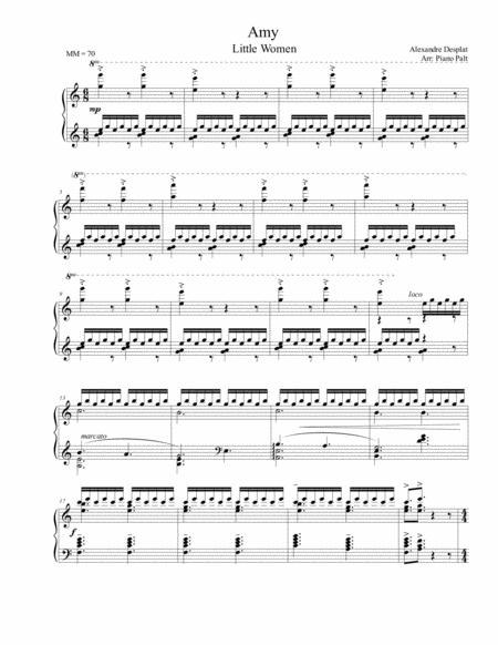 Free Sheet Music Little Women Amy