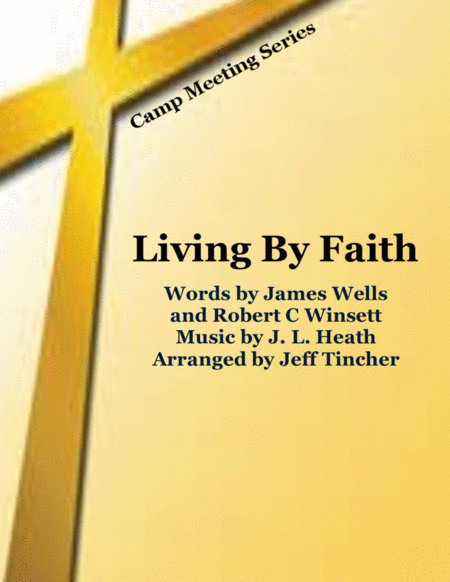 Living By Faith Sheet Music