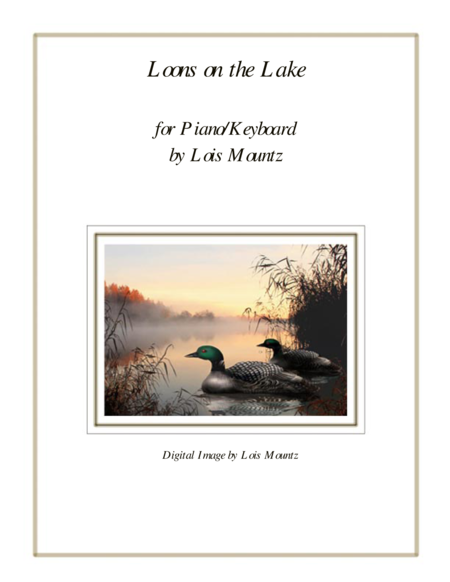 Free Sheet Music Loons On The Lake