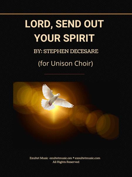 Lord Send Out Your Spirit Psalm 104 For Unison Choir Sheet Music