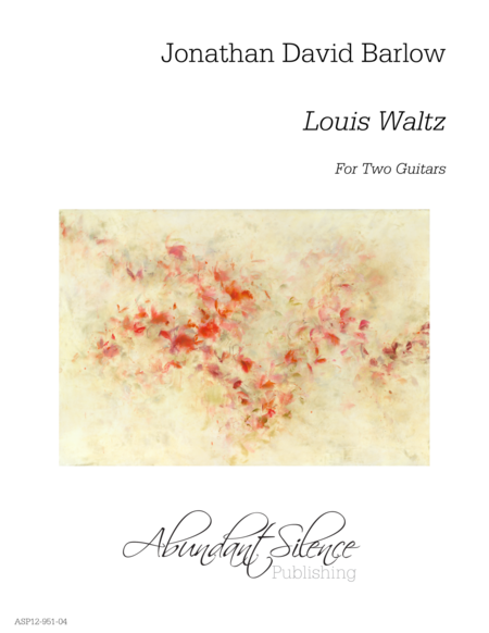 Free Sheet Music Louis Waltz