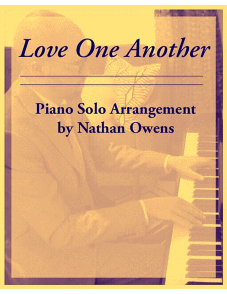 Love One Another Piano Solo Sheet Music