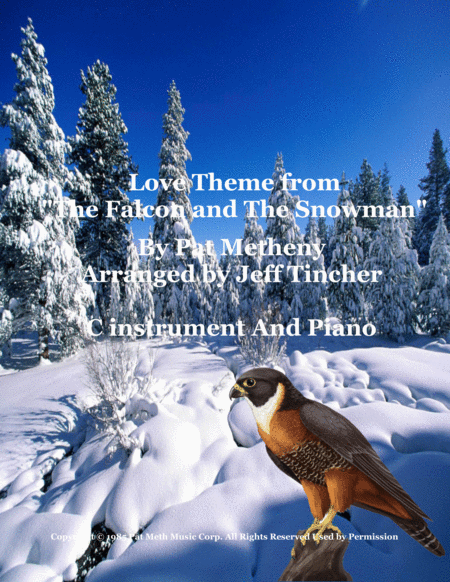 Free Sheet Music Love Theme From Tthe Falcon And The Snowman