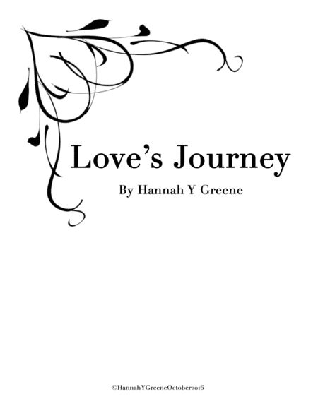 Loves Journey Sheet Music