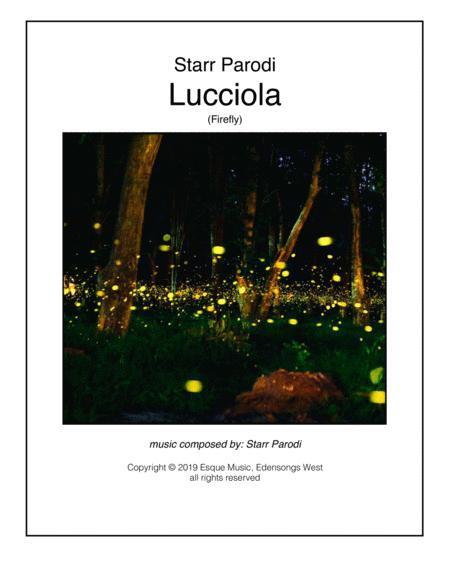 Lucciola Firefly Sheet Music