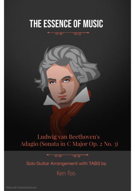 Ludwig Van Beethoven Adagio From The Film Byzantium Arr Ken Foo Sheet Music