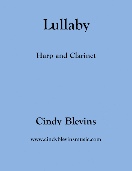 Lullaby For Harp And Bb Clarinet Sheet Music