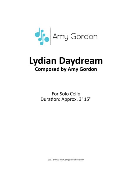 Lydian Daydream Sheet Music