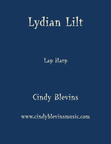 Lydian Lilt An Original Solo For Lap Harp From My Book Perceptions Sheet Music