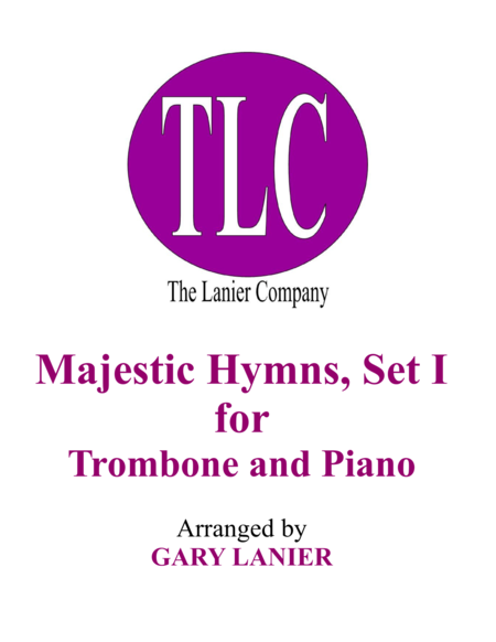 Majestic Hymns Set I Duets For Trombone Piano Sheet Music