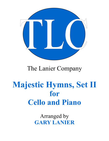 Free Sheet Music Majestic Hymns Set Ii Duets For Cello Piano