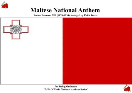 Maltese National Anthem For String Orchestra Mfao World National Anthem Series Sheet Music