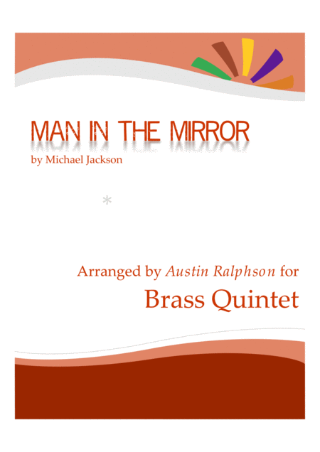 Free Sheet Music Man In The Mirror Brass Quintet