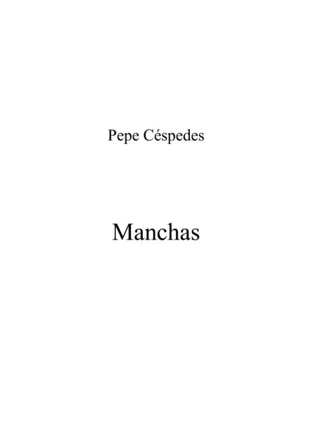 Manchas Sheet Music