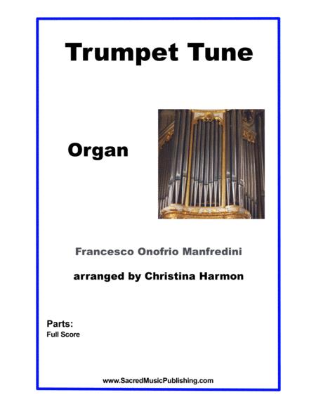 Manfredini Trumpet Tune Organ Sheet Music