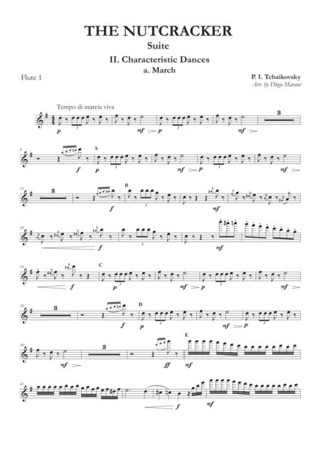 Free Sheet Music March From Nutcracker Suite For Flute Quartet