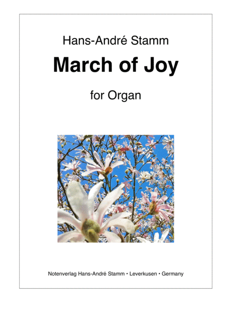 March Of Joy For Organ Sheet Music