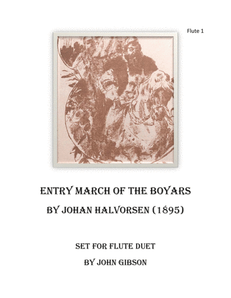 Free Sheet Music March Of The Boyars Two Flutes