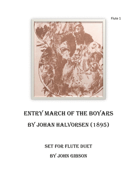 March Of The Boyars Two Flutes Sheet Music