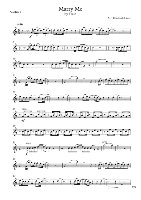 Marry Me Sheet Music