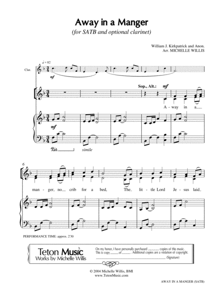 Free Sheet Music Marry You Original Key Tenor Sax