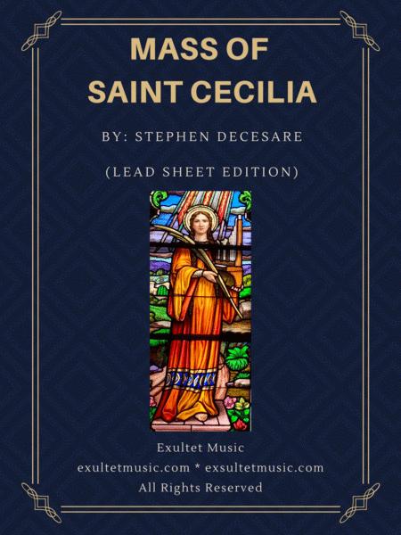 Free Sheet Music Mass Of Saint Cecilia Lead Sheet Edition