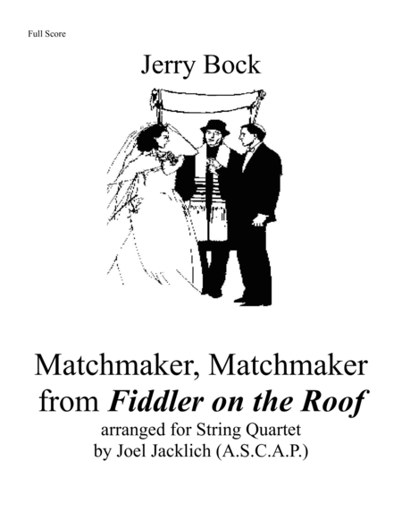 Matchmaker Sheet Music