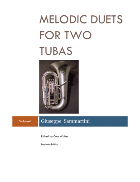 Melodic Duets For Two Tubas Sheet Music