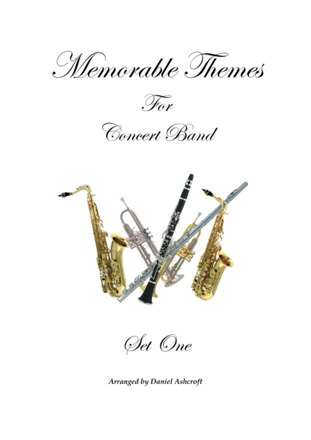 Memorable Themes For Concert Band Set One Sheet Music