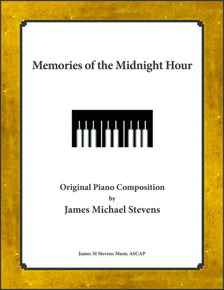 Free Sheet Music Memories Of The Midnight Hour Romantic Piano