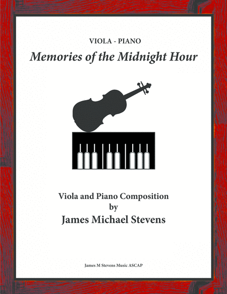 Free Sheet Music Memories Of The Midnight Hour Viola Piano