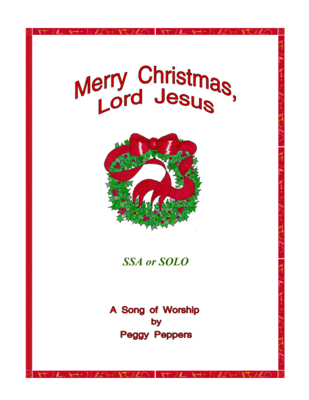 Merry Christmas Lord Jesus Sheet Music