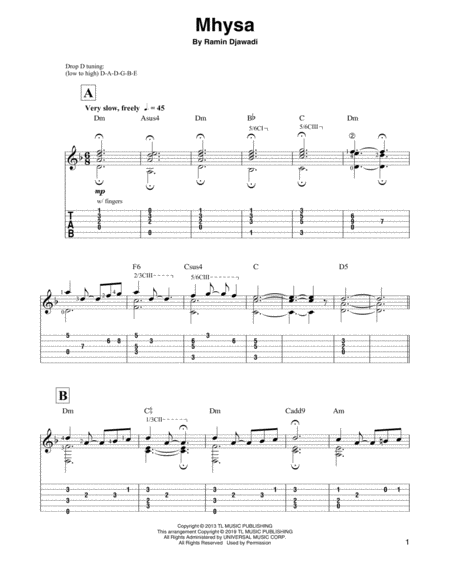 Mhysa From Game Of Thrones Sheet Music