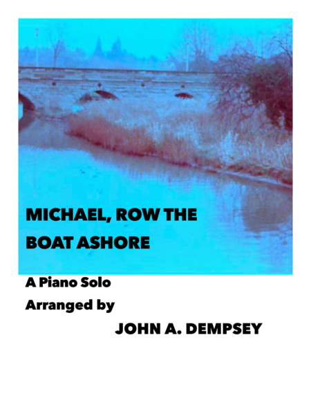 Michael Row The Boat Ashore Piano Solo Sheet Music