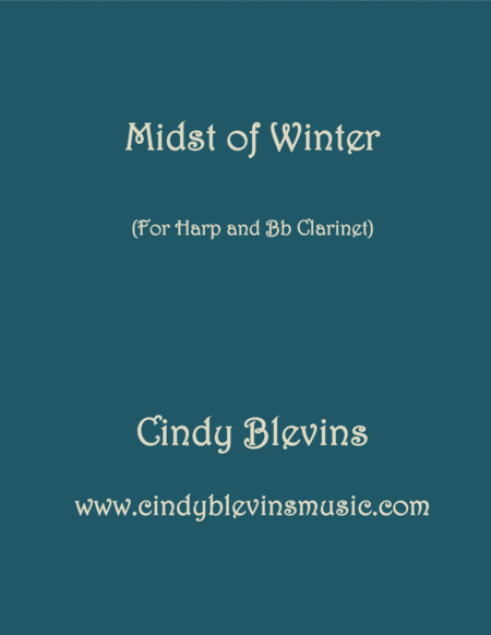 Midst Of Winter For Harp And Bb Clarinet Sheet Music