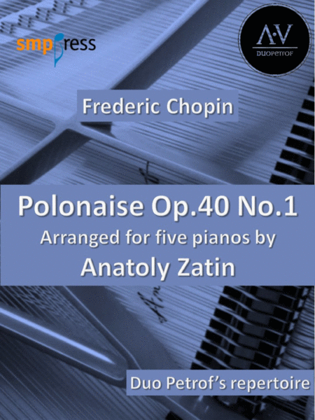 Military Polonaise For Five Pianos Sheet Music