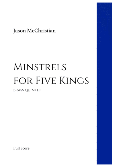 Free Sheet Music Minstrels For Five Kings Brass Quintet