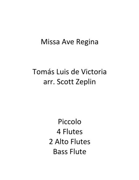 Free Sheet Music Missa Ave Regina