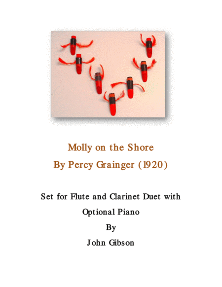 Free Sheet Music Molly On The Shore Flute And Clarinet