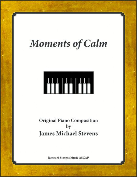 Free Sheet Music Moments Of Calm Quiet Piano