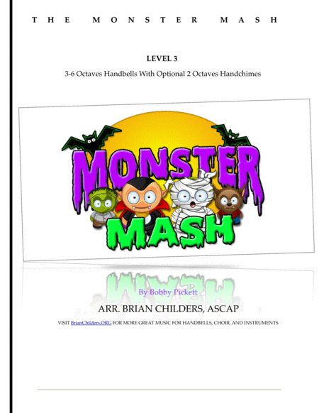 Free Sheet Music Monster Mash