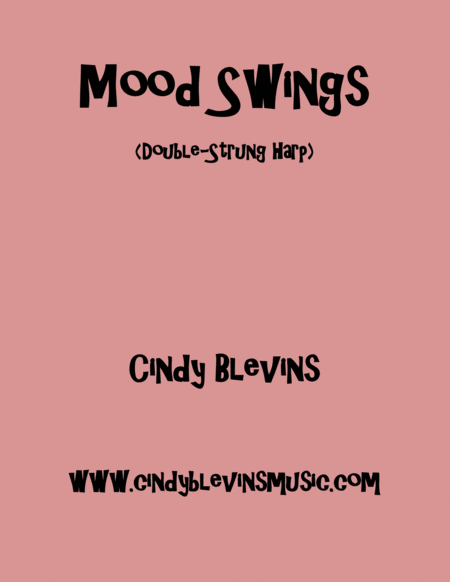 Mood Swings An Original Solo For Double Strung Harp Sheet Music