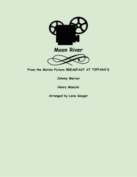 Moon River Three Violins And Cello Sheet Music