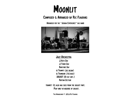 Moonlit Jazz Band Sheet Music