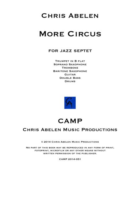 Free Sheet Music More Circus