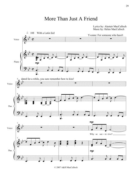 More Than Just A Friend Sheet Music