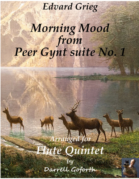 Morning Mood From Peer Gynt Suite No 1 For Flute Quintet Sheet Music