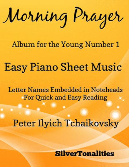 Morning Prayer Album For The Young Number 1 Easy Piano Sheet Music Sheet Music